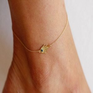 Candere by Kalyan Jewellers 14K 585 Yellow Gold Anklet Yellow Gold 14kt  Anklet Price in India  Buy Candere by Kalyan Jewellers 14K 585 Yellow  Gold Anklet Yellow Gold 14kt Anklet online