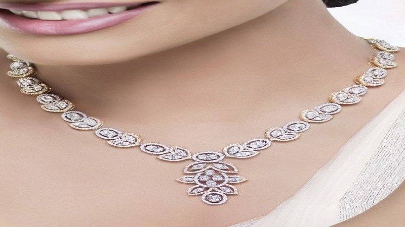Tanishq diamond necklace with price