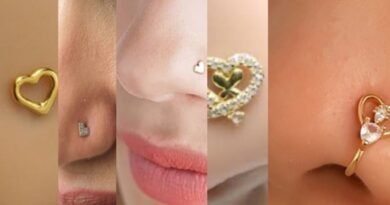 How to choose Heart shaped gold nose pin under 3k